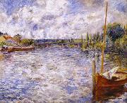 Pierre-Auguste Renoir The Seine at Chatou oil painting on canvas